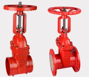 Sut i gynnal y falf giât groove?